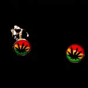 Rasta Earring studs NZ