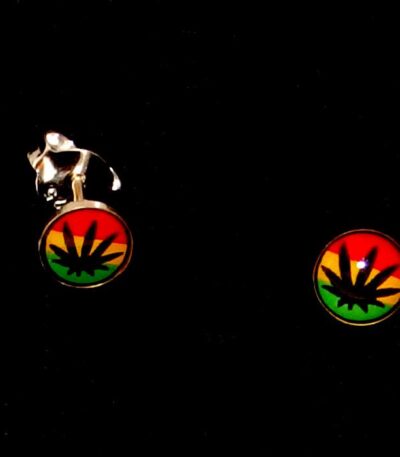 Rasta Earring studs NZ