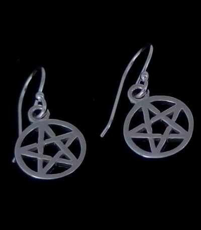 star dangle earrings