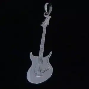 Electric guitar pendant