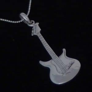 Electric guitar pendant