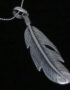 Big angel feather pendant