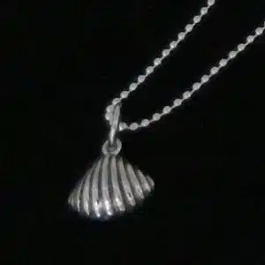 Silver Shell Bracelet Charm