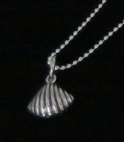 Silver Shell Bracelet Charm
