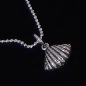 Silver Shell Bracelet Charm