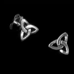 Celtic stud earrings