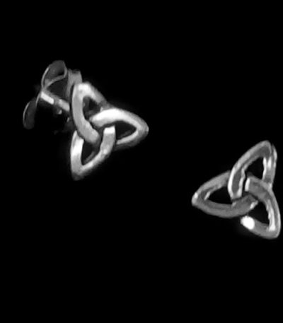 Celtic stud earrings
