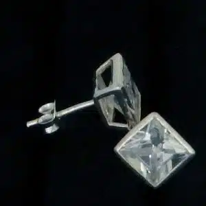Square Bling stud earrings