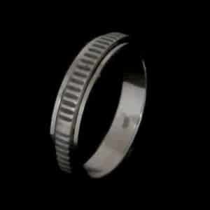 silver anxiety spinner ring NZ