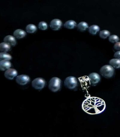 Pearl tree life bracelet
