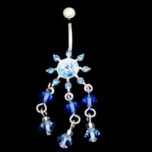 Dangling belly bar NZ
