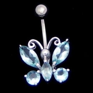 Belly piercing jewellery