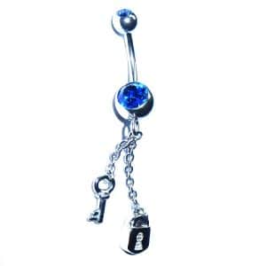 dangle belly piercing