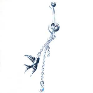 Dangling-belly-piercing