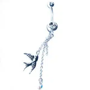 Dangling-belly-piercing