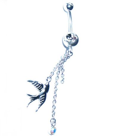 Dangling-belly-piercing