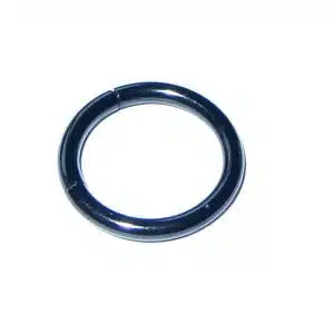black nipple ring