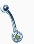 Sparkling Eyebrow Piercing Jewellery