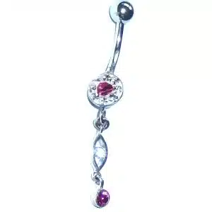 Dangling belly jewellery