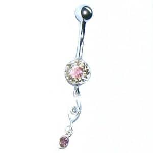 Dangling belly jewellery