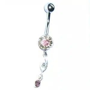 Dangling belly jewellery
