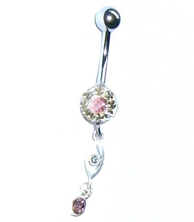 Dangling belly jewellery