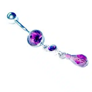 dangle belly piercing
