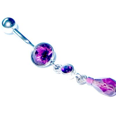 dangle belly piercing