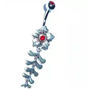 Dangling belly jewellery