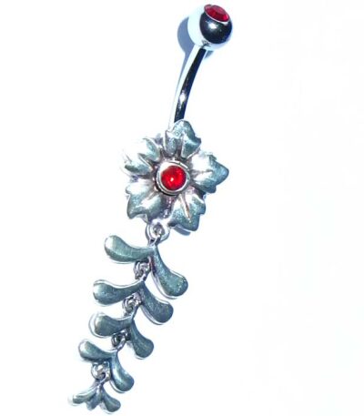 Dangling belly jewellery