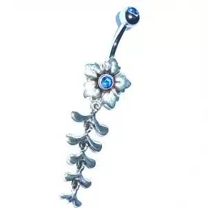 Dangling belly jewellery