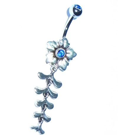 Dangling belly jewellery