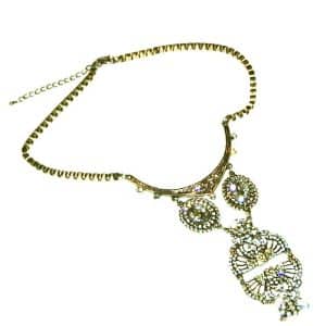Ornate choker necklace
