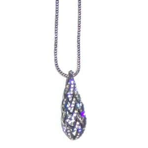 Vintage teardrop necklace