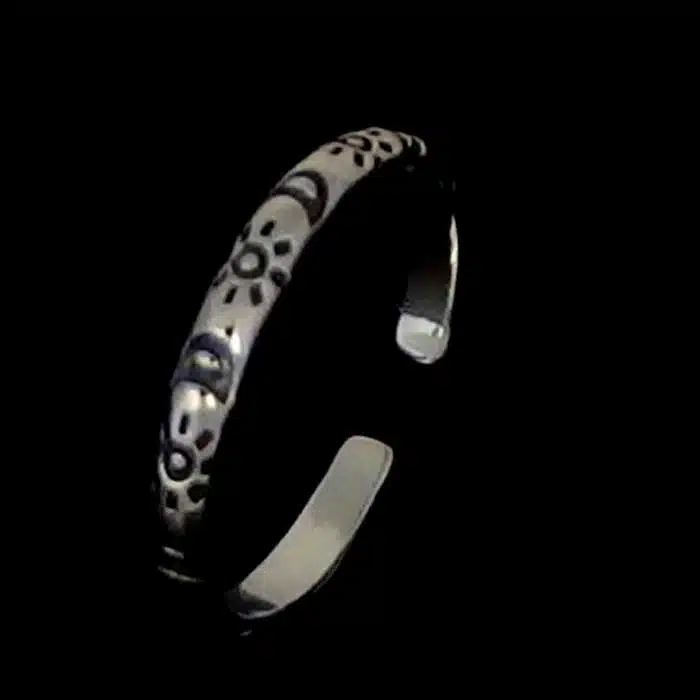 Sun Moon Toe Ring Sterling silver toe ring NZ