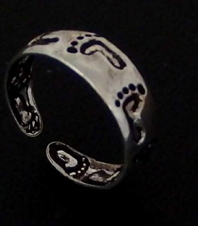 Sterling silver toe ring