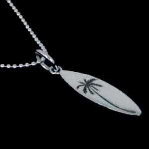 Silver Surfer necklace