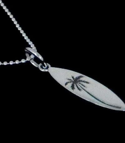 Silver Surfer necklace