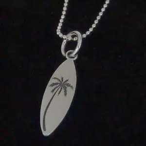 Silver Surfer necklace