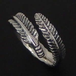 Angel feather ring