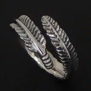 Angel feather ring
