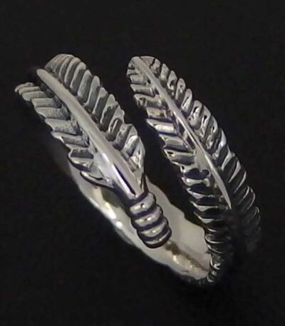 Angel feather ring