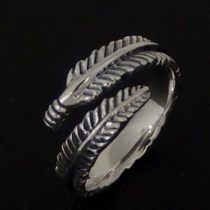 Angel feather ring