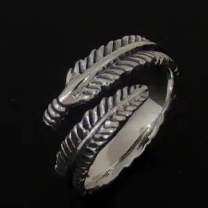Angel feather ring