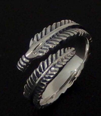 Angel feather ring