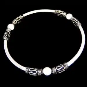 Silver woman Bangle