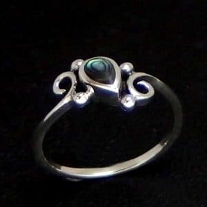 Sweet Paua shell ring
