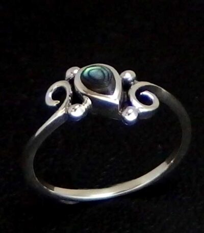 Sweet Paua shell ring