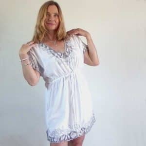Summer short lace dress