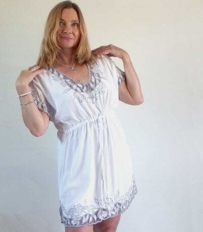Summer short lace dress